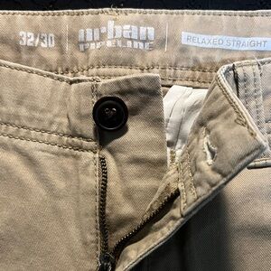 Urban Pipeline Relaxed Straight Tan Pants